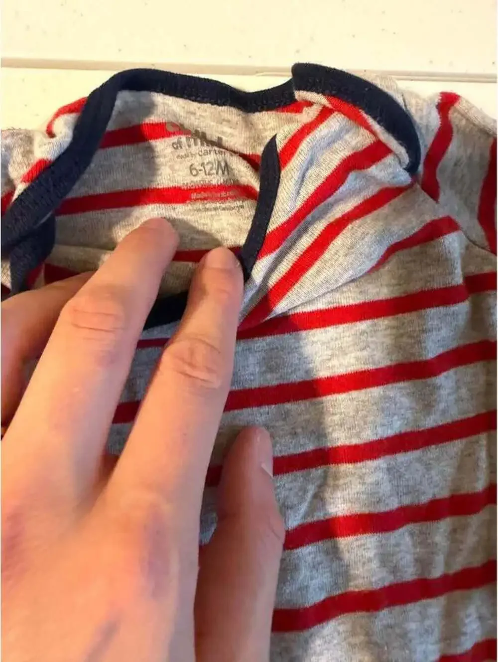 Carter's Baby Boy Long Sleeve Bodysuits 9M & 6-12M